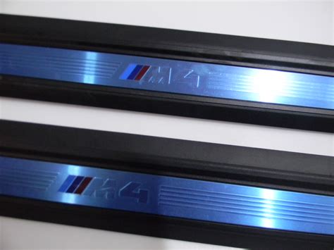 Neu BMW M F82 M4 Einstiegsleiste Einstieg Blende L R Door Sill Entrance