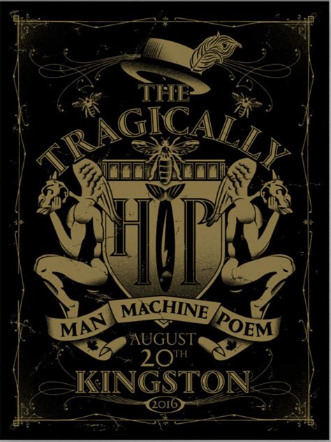 The Tragically Hip Canada Tour Kingston 16 Broad