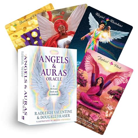 Angels And Auras Oracle Deck Oracle Cards Guidebook Divination Tool