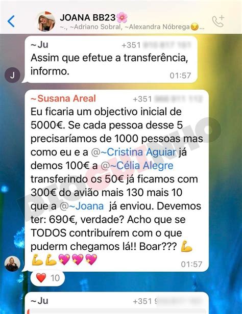 Agora é que se passou Susana Areal está a tentar arranjar 5 mil euros