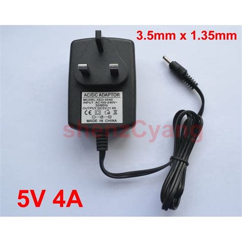 ┲50pcs 5v 4a Laptop Ac Adapter Battery Charger Uk Plug For For Lenovo Ideapad 100s 11iby 80r2 M