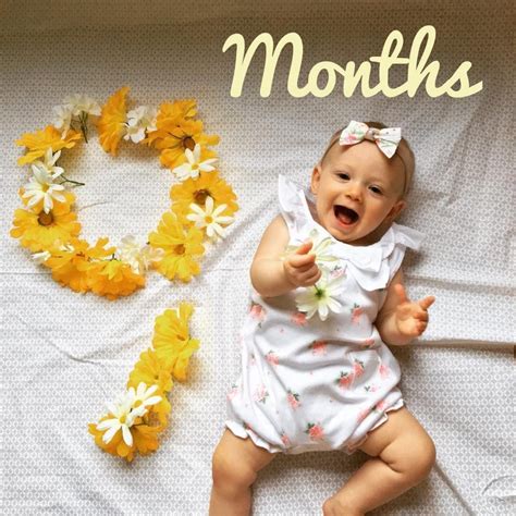 Monthly Baby Photo Ideas 20 Cute Pics For Inspiration