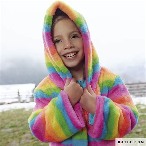 Tela de pelo polar arcoíris Rainbow - Otoño / Invierno | Katia.com