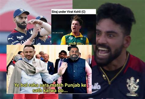 Rcb Vs Pbks Memes Ipl 2023 Top 10 Funny Memes From The Latest Match