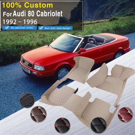 Auto Fu Matten F R Audi 80 Cabriolet B4 1992 1993 1994 1995 1996 Wasser