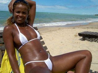 Micro Bikini On The Beach