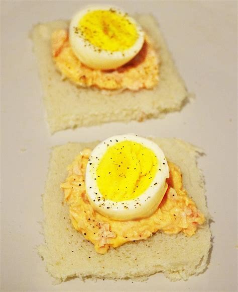 Premium Photo High Angle View Of Boiled Egg On Bread