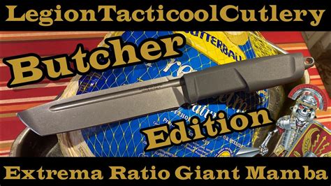 Butcher Edition Extrema Ratio Giant Mamba Demonstration Youtube