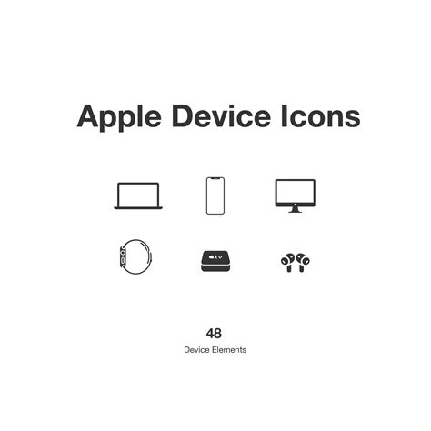 Apple Device Icons