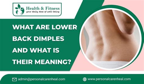 What Causes Back Dimples