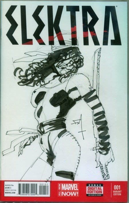 Elektra Sketch Cover Frank Miller Comic Art Frank Miller Comic Art