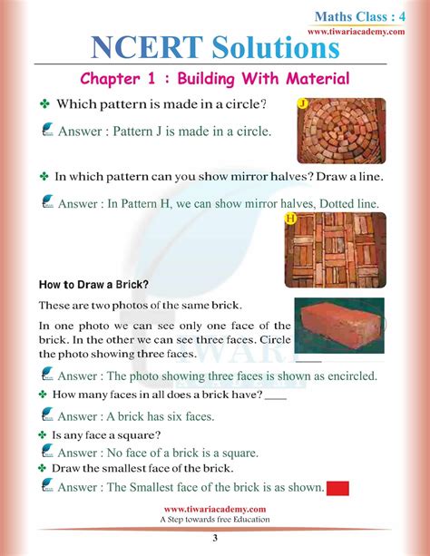 NCERT Solutions For Class 4 Maths Chapter 1 In Hindi English Medium