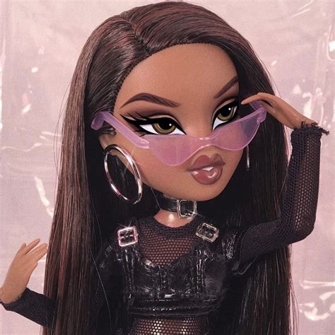 Bratz Tumblr Aesthetic Cartoon Profile Pics Brown Hair Goimages Zone