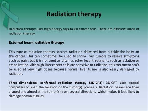 Liver Cancer treatment options