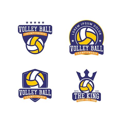 Volleyball Team Logo Design