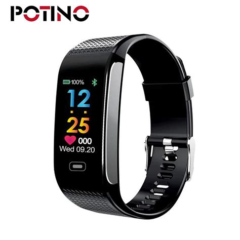 Potino Ck S Smart Band Blood Pressure Heart Rate Wrist Watch Fitness