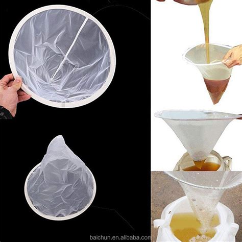 White Conical Nylon Honey Strainer Honey Filter Buy Conical Nylon