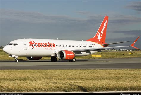 Tc Mks Corendon Airlines Boeing Max Photo By Emil Zegnalek Id