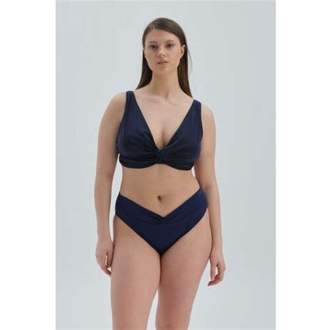 Dagi Bikini Bottom Navy Blue Plain Eponuda