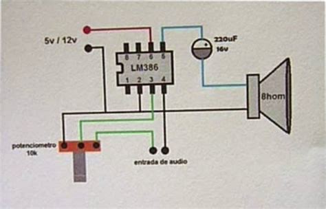 ISRAELCOM ABDON Mini Amplificador De Audio Casero Amplificador De