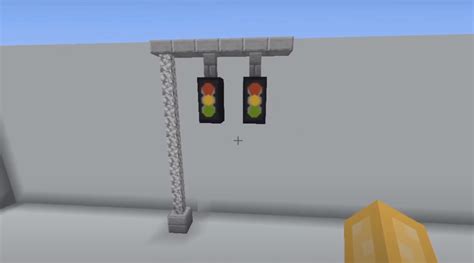 how to make a traffic light in minecraft