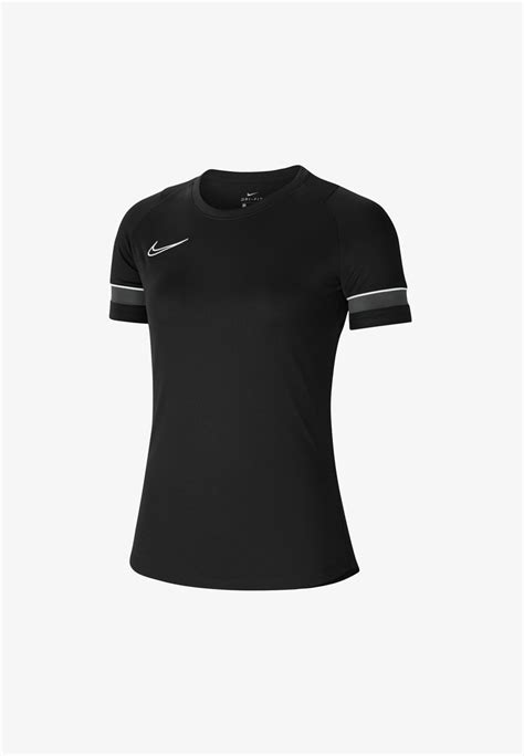 Nike Performance Academy T Shirt De Sport Black White Anthracite