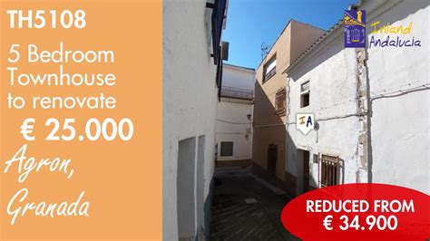 Just 25K And Negotiable 5 Bedroom Townhouse Property For Sale In Spain