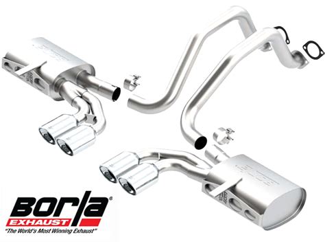 1997 2004 Chevrolet Corvette C5 Cat Back Borla Exhaust S Type II 140427