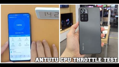 Redmi Note 11 Pro ANTUTU THROTTLE TEST HEATING TEST Dimensity 920