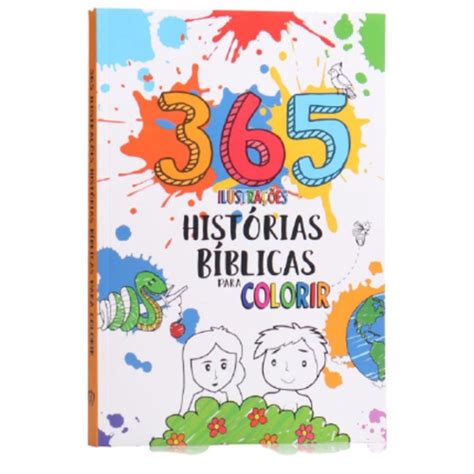 Combo Livro Hist Rias B Blicas Para Colorir Infantil Crian As