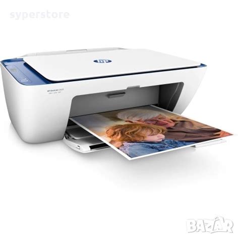 Принтер Мастиленоструен Мултифункционален 3 в 1 Цветен Hp Deskjet 2721e Копир Принтер и Скенер в