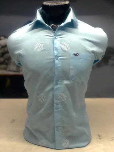 Gray Mens Shirt Heavy Twill Fabric Packaging Type Packet 200 250 At