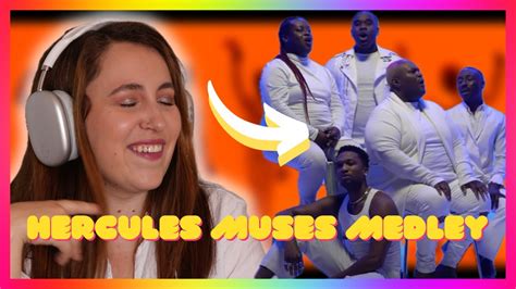 Hercules Muses Medley Mireia Estefano Reaction Video YouTube