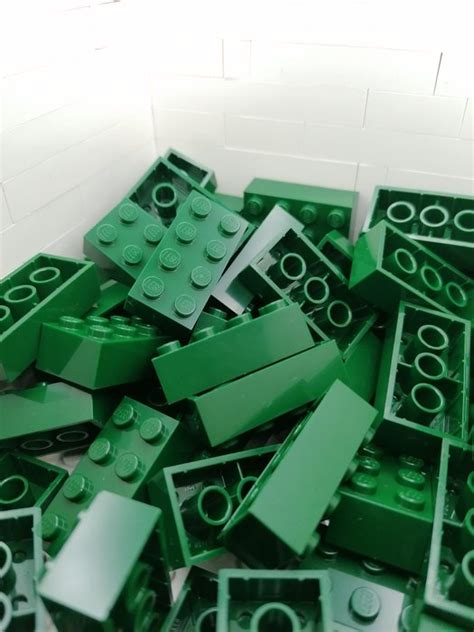 LEGO LEGO NEW 60X Dark Green Brick 2x4 2000 Present Catawiki