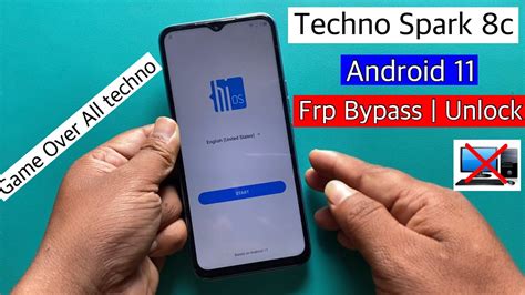 Tecno Spark 8c KG5K Frp Bypass Without Pc Tecno Spark 8c Android