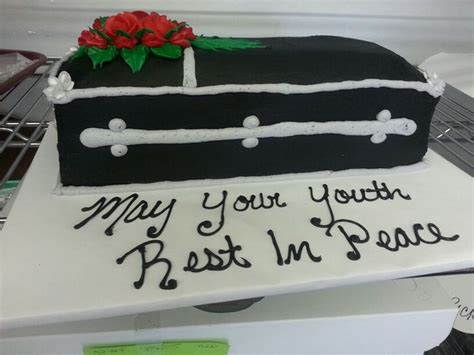 7 Best Casket Cakes Images On Pinterest