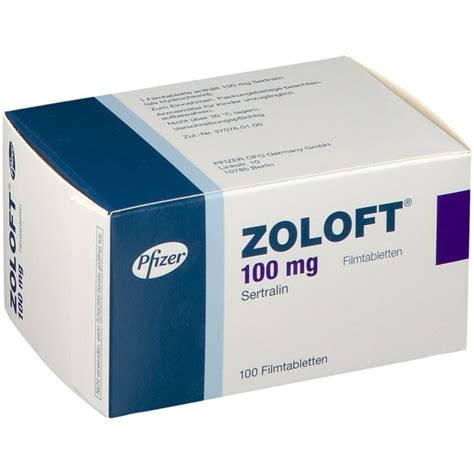 Zoloft® 100 Mg 100 St Mit Dem E Rezept Kaufen Shop Apotheke