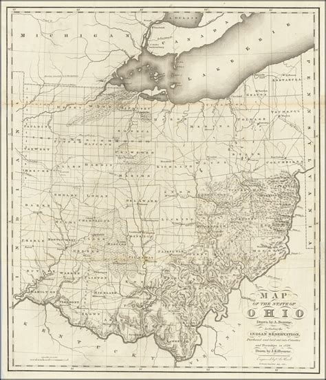 Map Of Ohio Counties Map