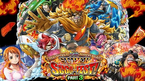 Optc Sugofest Ita 45 6th Anniversary Sugofest Pt3 Youtube