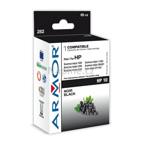Cartridge HP C4844A - 10 kompatibilní černá Armor | Naplne.cz
