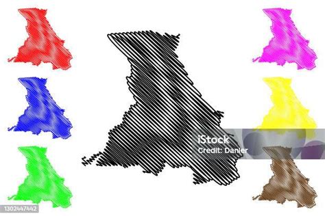 Nandi County Map Vector Illustration Scribble Sketch Nandi Map Stock ...