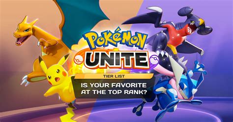 Pokémon Unite Tier List Find Out What Pokémon Reigns Supreme