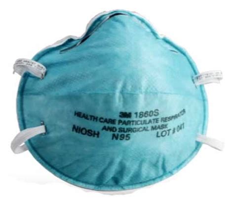 3m 1860 Mask N95 Surgical Respirator Regular And Small Vitality Medical