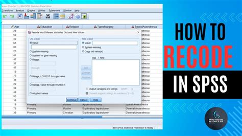 Recode Into Another Variable In Spss How To Create Age Range Group