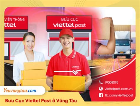 Danh sách bưu cục Viettel Post Vũng Tàu Yêu Vũng Tàu