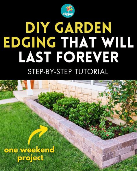 Ultimate DIY Garden Edging That Will Last Forever