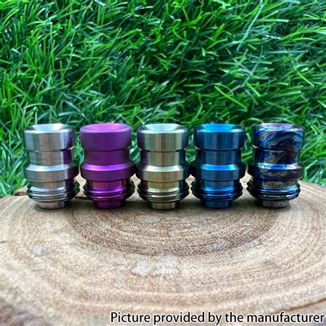 Mission Never Normal Titanium Drip Tip For BB Billet Boro AIO Box