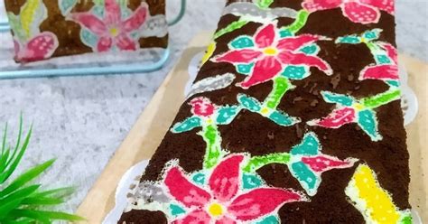 Resep Trio Chocomoca Batik Cake Oleh Anna Hadi Ant Cookpad