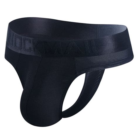 JOCKMAIL Jockstrap Athletic Supporters Bikini Underwear For Men Jock Strap Male Underwear For