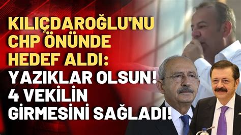 Tanju Özcan Bolu dan CHP ye yürüdü Kılıçdaroğlu na haykırdı Yeter